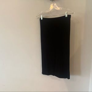 Top Shop Sz 8 Blk Tube Skirt Lined